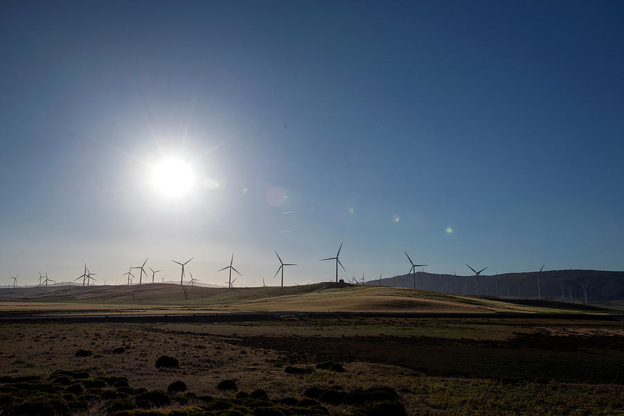 Wind Farm Turbines Photograph by Louise Murray