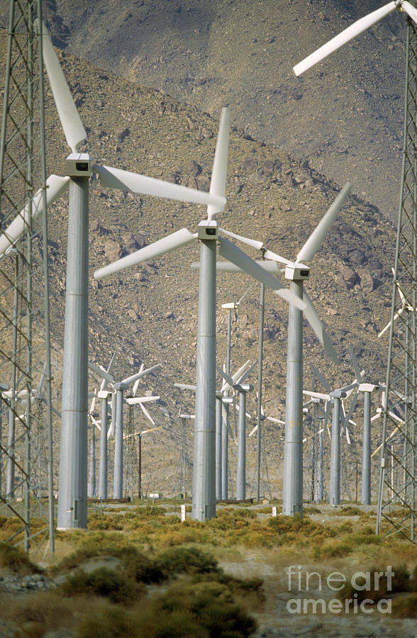 Wind Generators Photograph by Larry Mulvehill