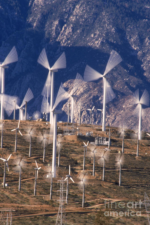 Wind Generators Photograph by Mark Newman