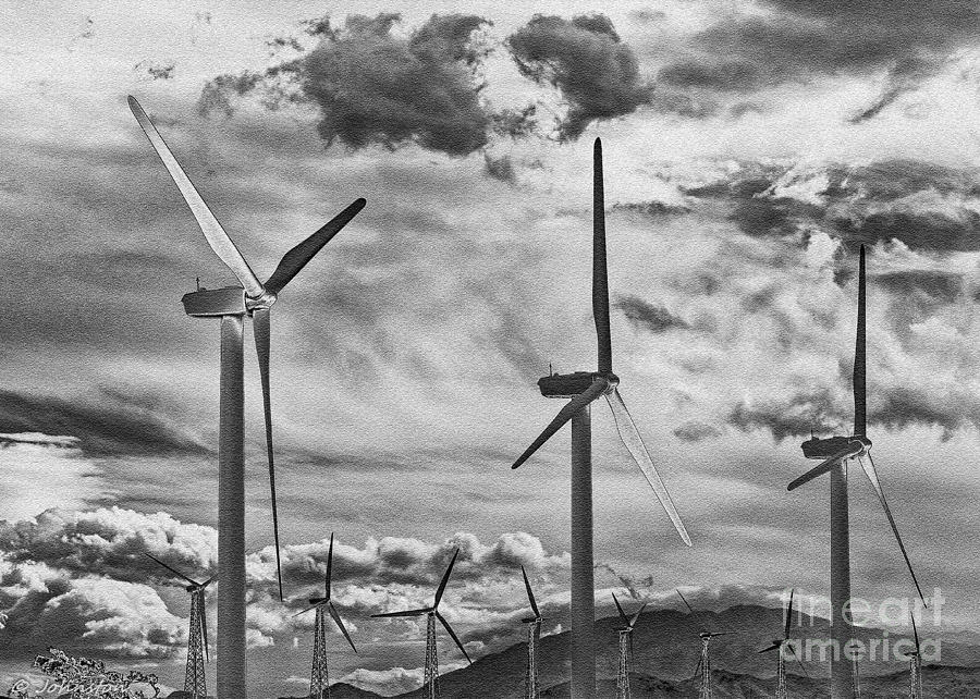 Wind Generators Or Turbines Palm Springs Photograph