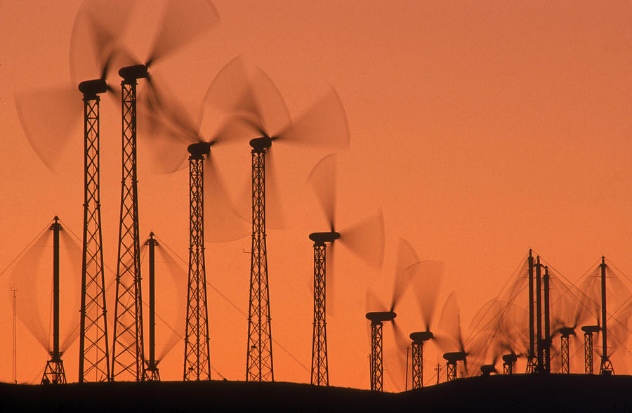 Wind Generators Photograph by Richard Hansen