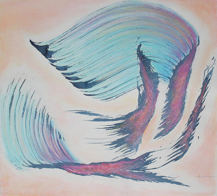 Wind Music  Painting by Asha Carolyn Young