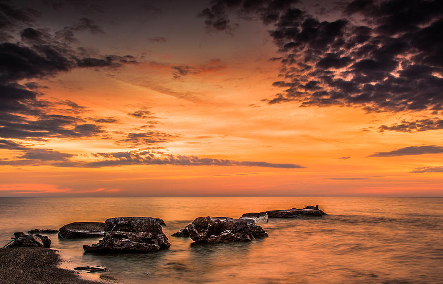 Wind Point Sunrise by Dave Chandre Wind Point Sunrise by Dave Chandre