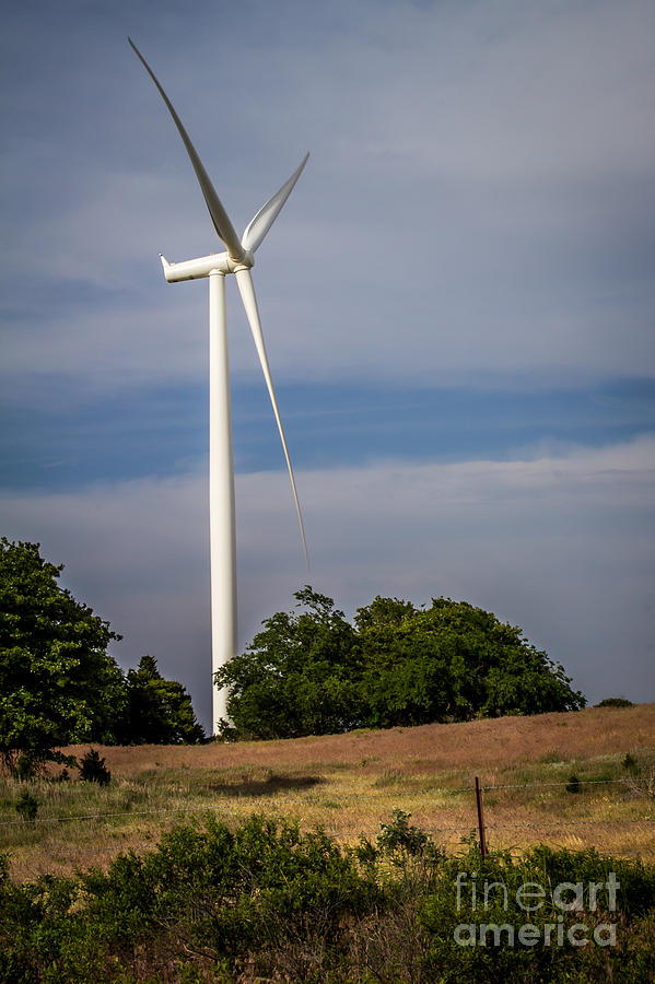 Wind Power  Photograph by Jim McCain