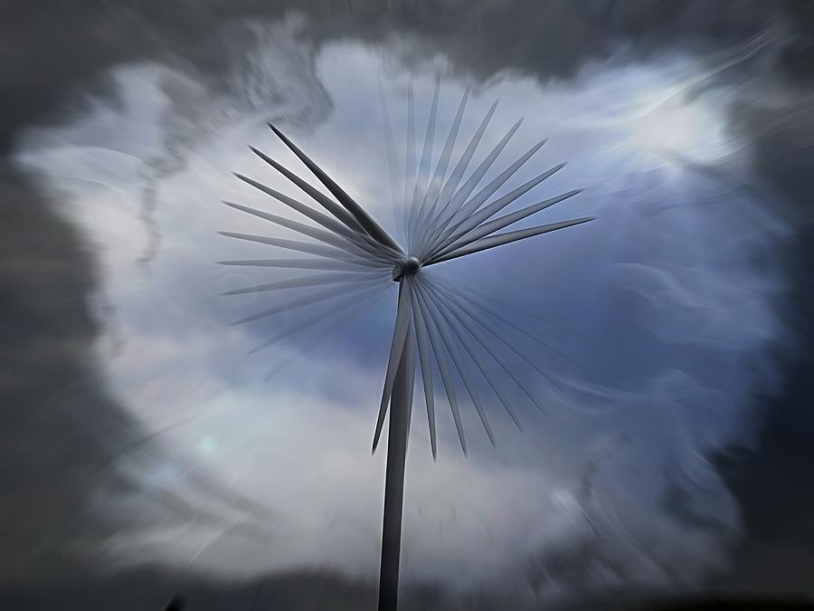 Wind Power  Photograph by Nick Kloepping