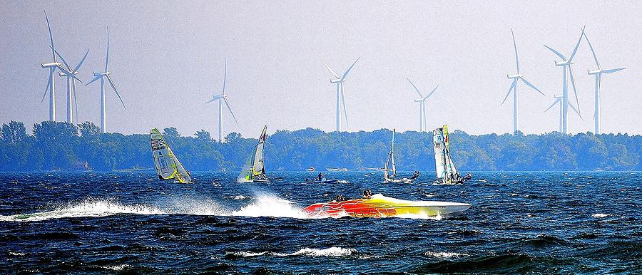 Wind Sails Power Photograph by Jeremy Hall
