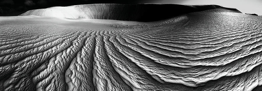 Desert Photograph - Wind Sand Light and Time by Julian Cook