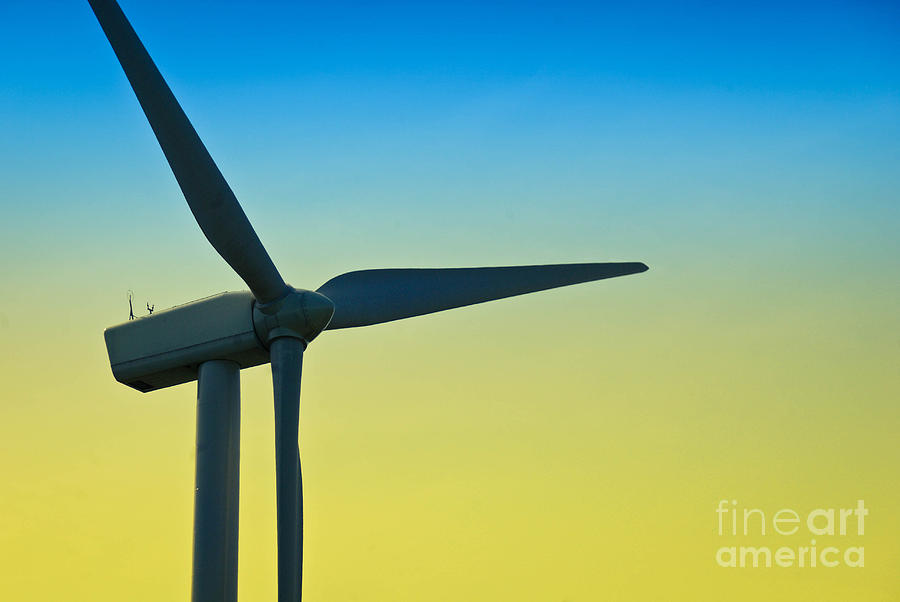 Alternative Energy Photograph - Wind Turbine by Amy Cicconi