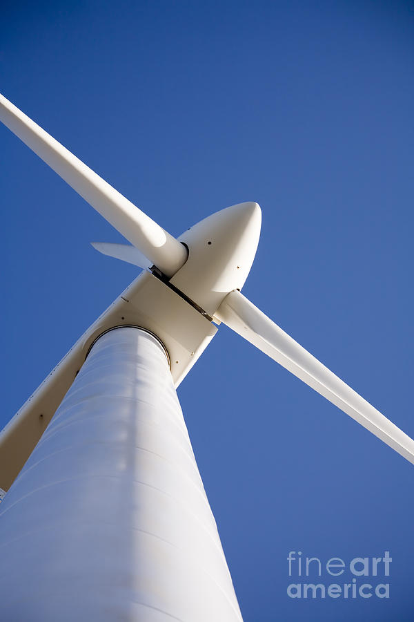 Aerogenerator Photograph - Wind Turbine Esperance Western Australia by Colin and Linda McKie