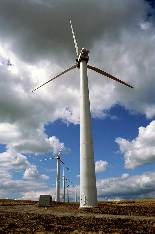 Wind Turbine Photograph by Robert Brook/science Photo Library