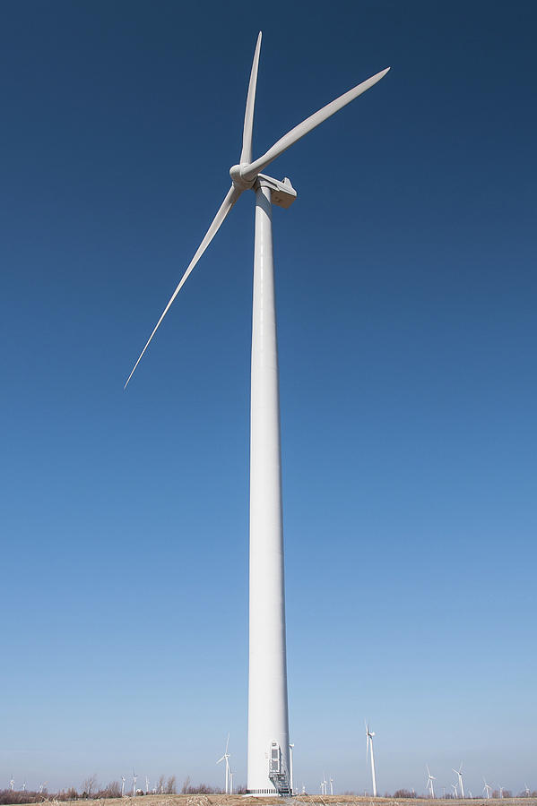 Wind Turbine Photograph by Robert S. Donovan
