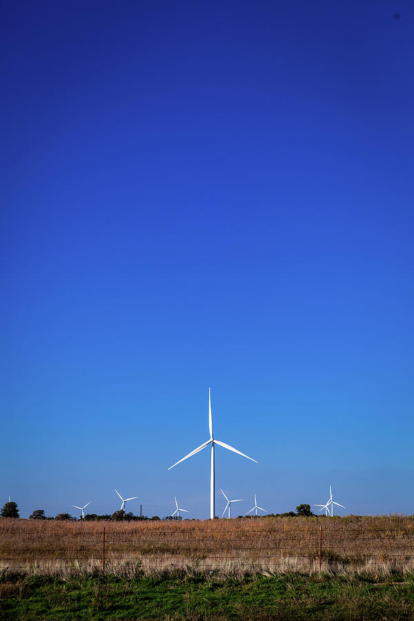 Wind Turbines Generating Power Photograph by Eric R. Hinson
