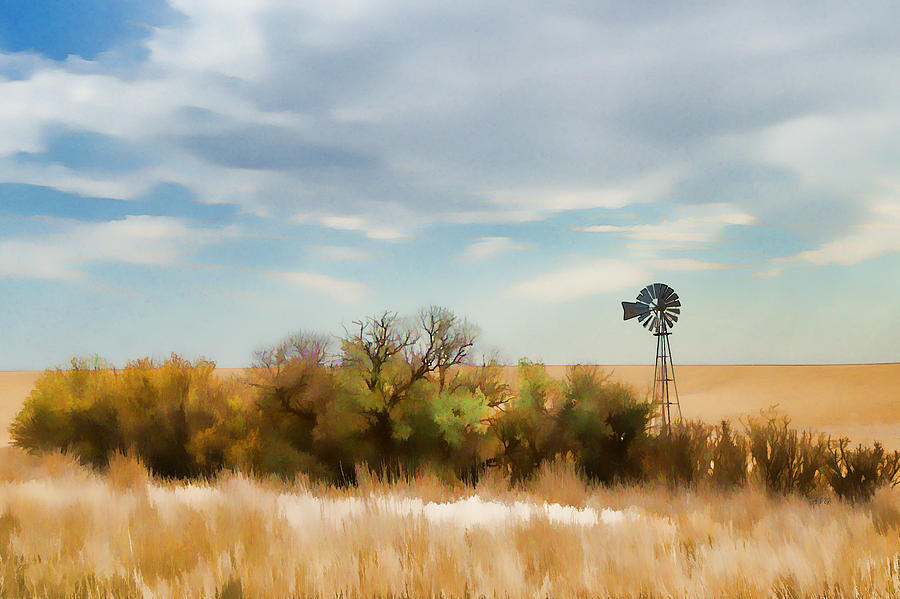 Wind Water Wheat Photograph by Allan Van Gasbeck