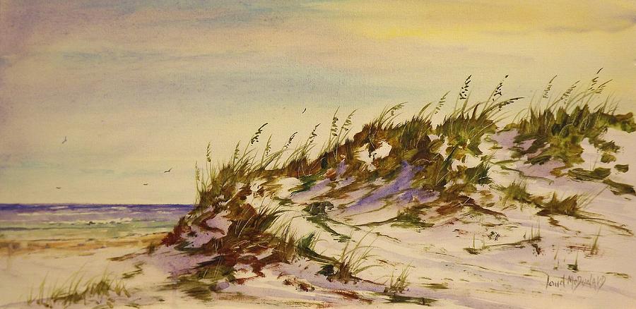 Windblown Painting by John McDonald | Fine Art America