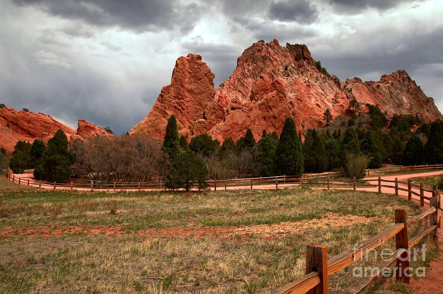 Winding Through The Garden Of The Gods Photograph by Adam Jewell