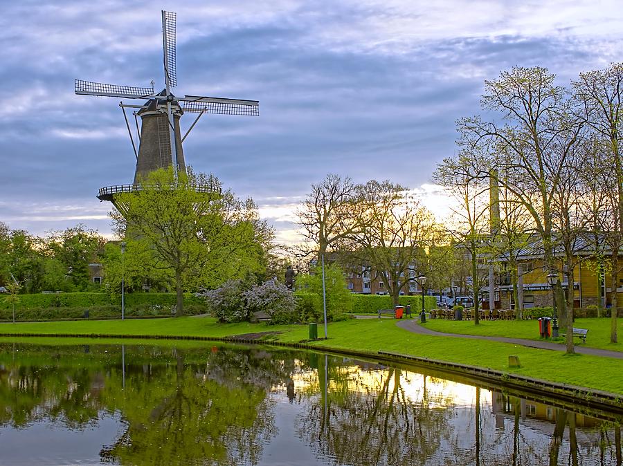 Windmill at Leiden Photograph by Jenny Hudson
