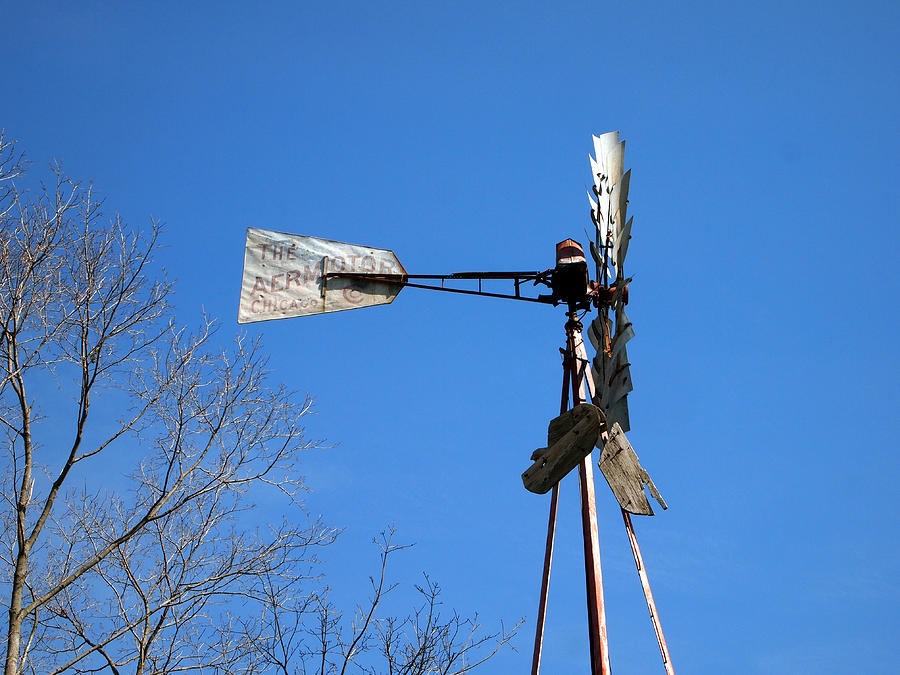 Windmill Photograph - Windmill at the Landing by Kim Upton