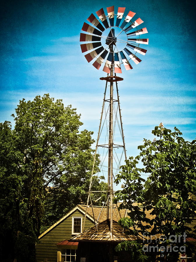 Windmill Photograph by Colleen Kammerer