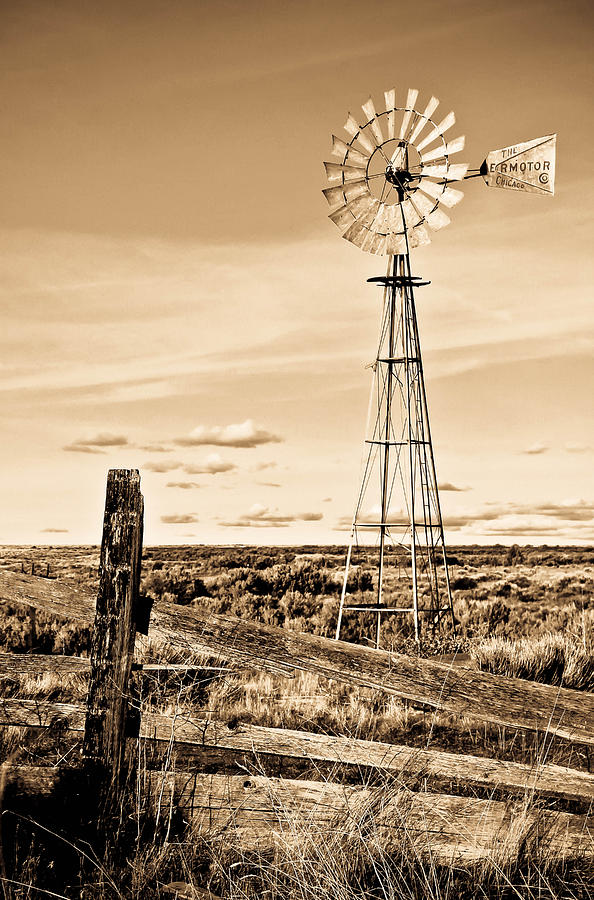 Windmill Country Style Photograph by Athena Mckinzie