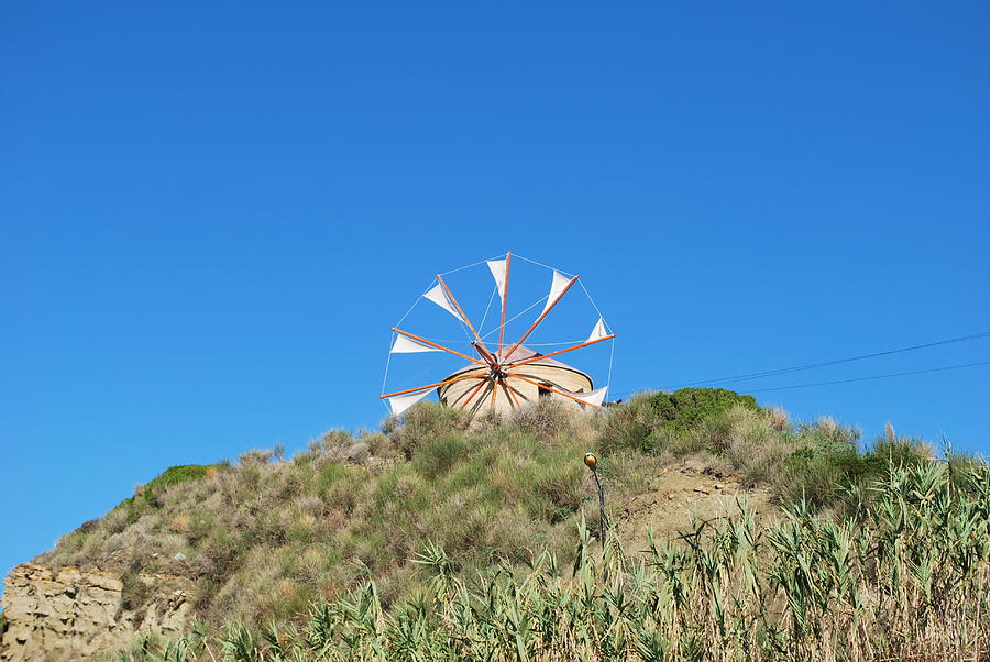 Windmill Photograph by George Katechis