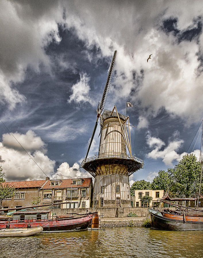 Windmill Photograph by Hugh Smith