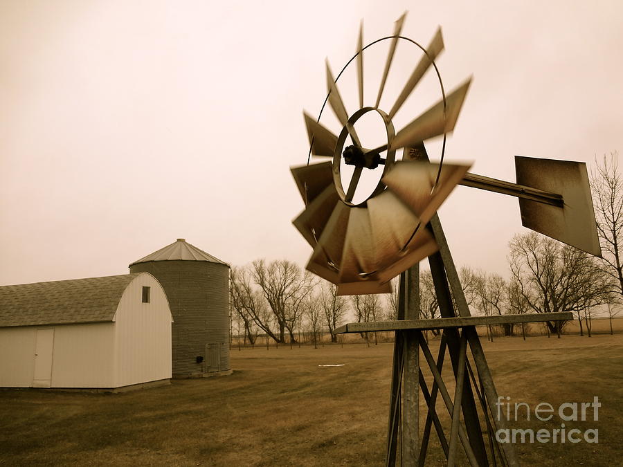 Windmill Photograph by Jacqueline Athmann