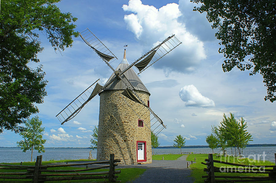 Windmill of Pointe-du-Moulin Photograph by Aimelle Ml