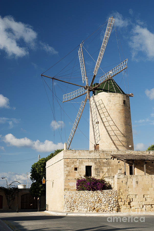 Windmill On Gozo Island In Malta Photograph by JM Travel Photography