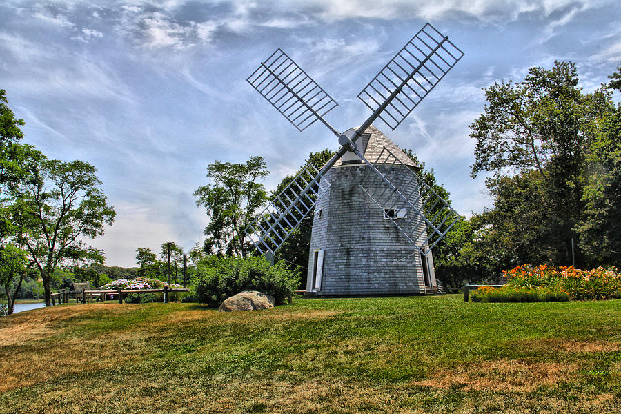 Windmill Photograph by Rosemary Aubut