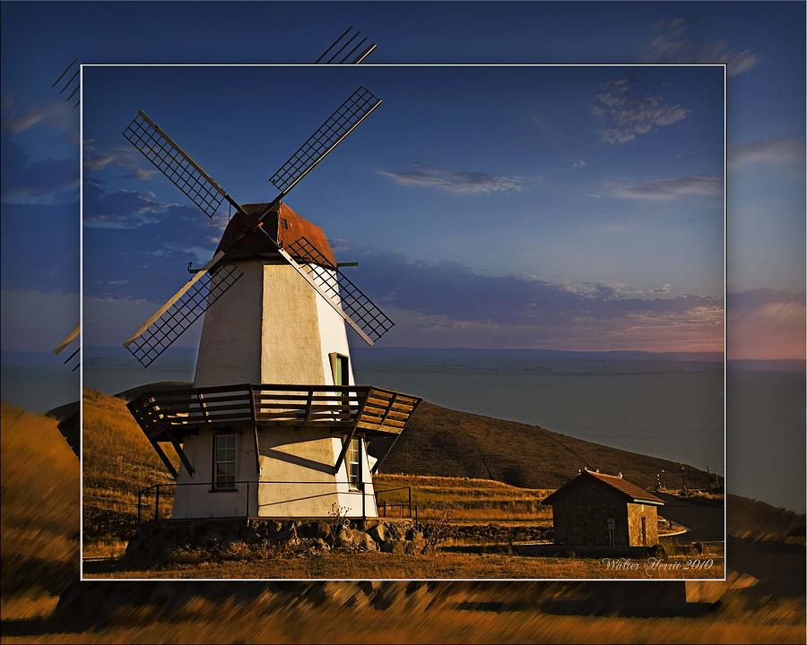 Landscape Photograph - Windmill by Walter Herrit