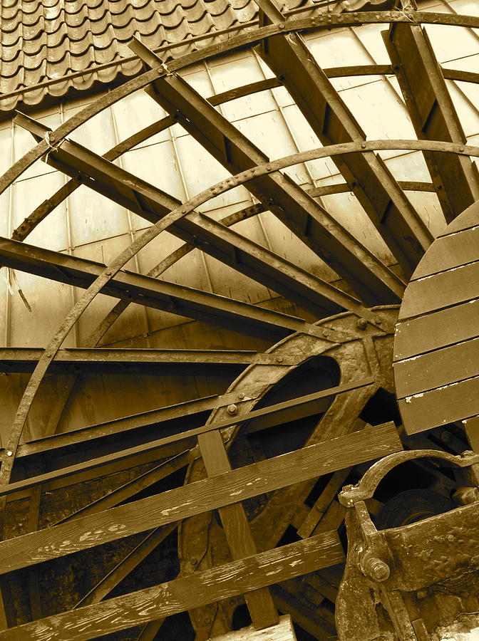 Windmills Photograph - Windmill wheels by Andreea OHara