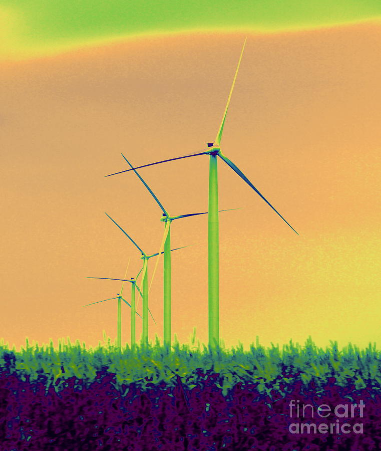 Windmills 4 Photograph by A K Dayton