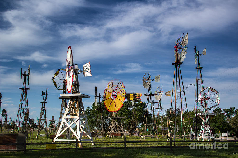 Windmills Galore Photograph by Jim McCain