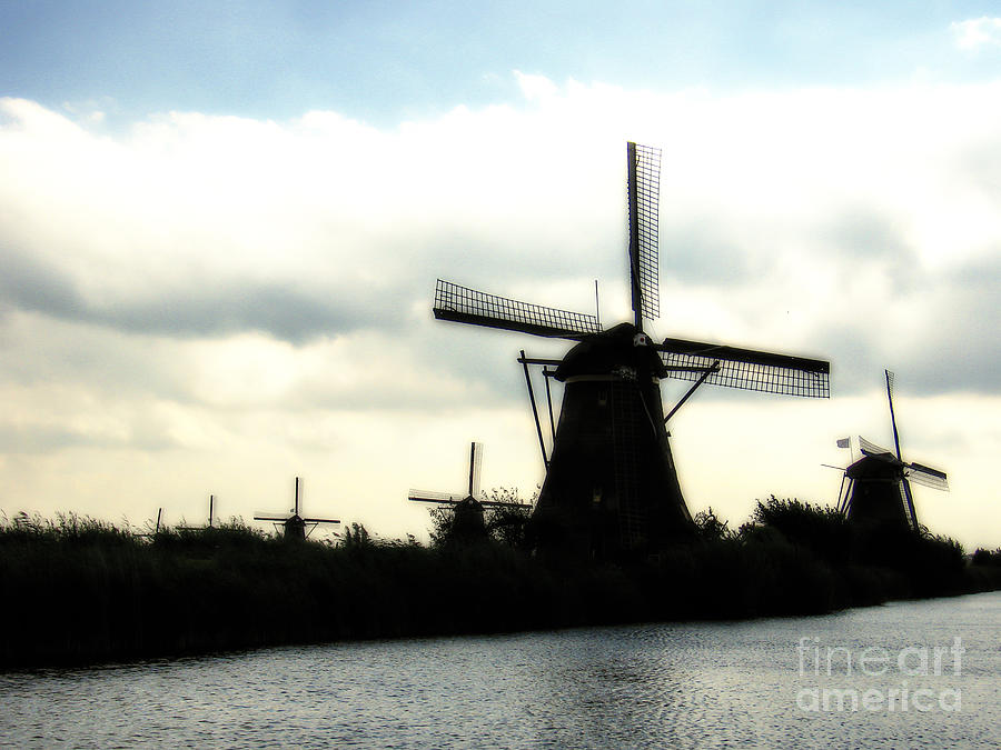 Windmills in the Netherlands Photograph by Patricia Hofmeester