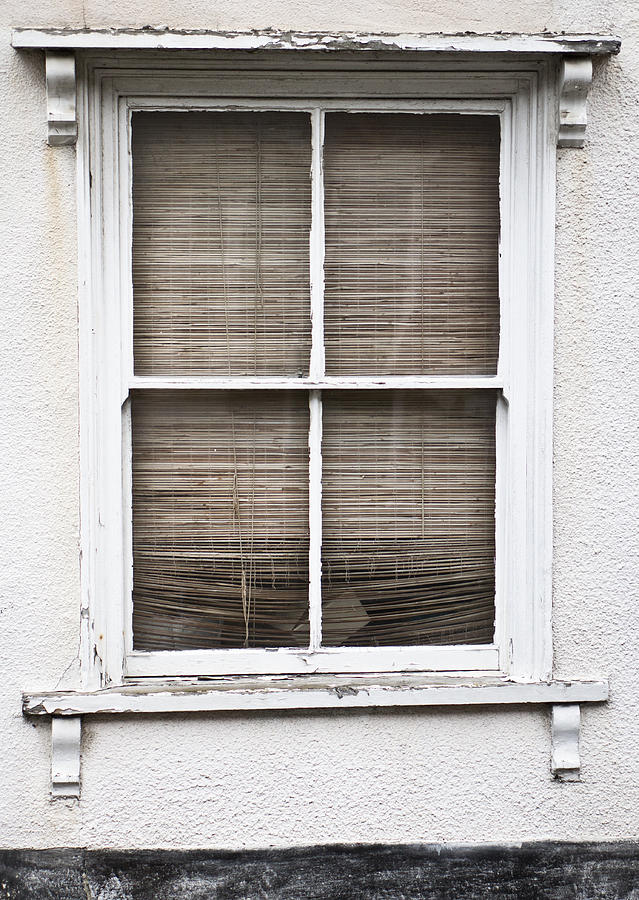 Abstract Photograph - Window and blind by Tom Gowanlock