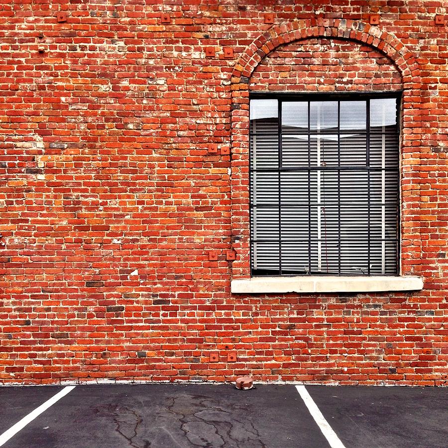 Window Photograph - Window and Brick by Julie Gebhardt Window Photograph - Window and Brick by Julie Gebhardt