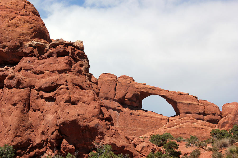 Window Arch 2 Arches National Park Photograph by Mary Bedy