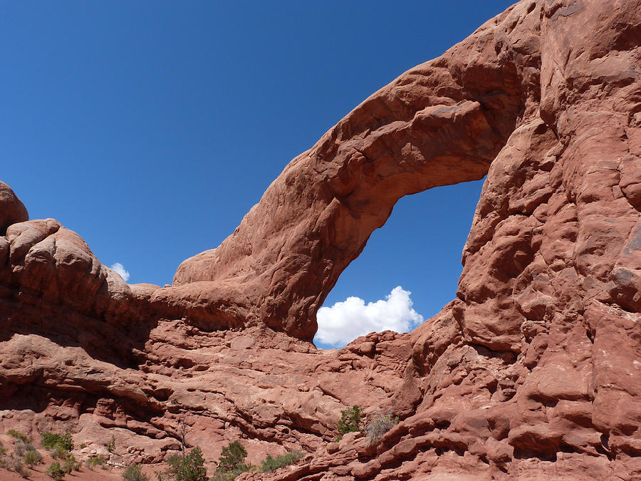 Arches National Park Photograph - Window Arch by Susan Porter