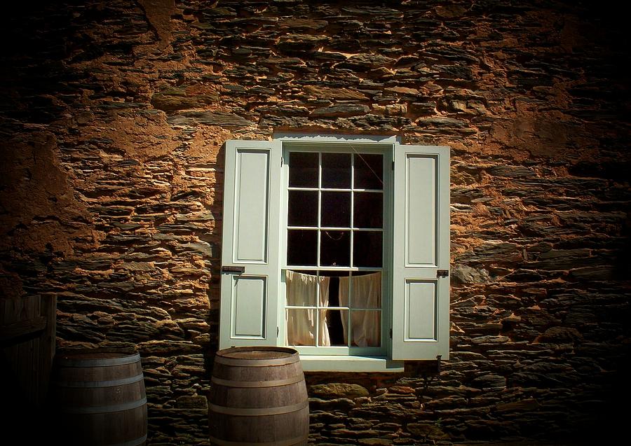 Window at Harpers Ferry Photograph by Joyce Kimble Smith