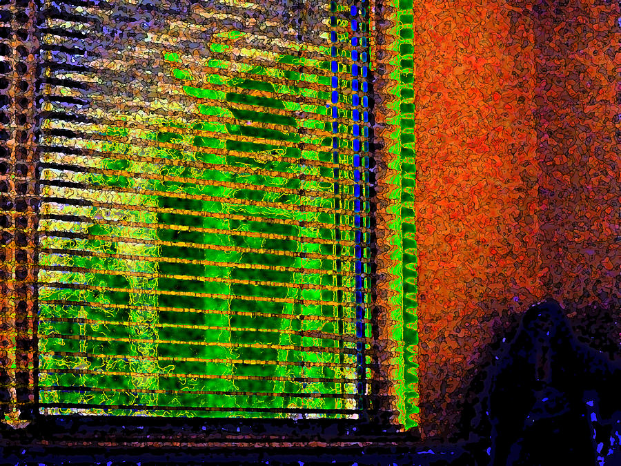 Window At Night Digital Art by Eric Forster