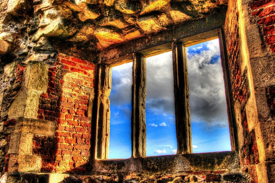 Window Photograph - Window at Titchfield Abbey by Peggy Berger Window Photograph - Window at Titchfield Abbey by Peggy Berger