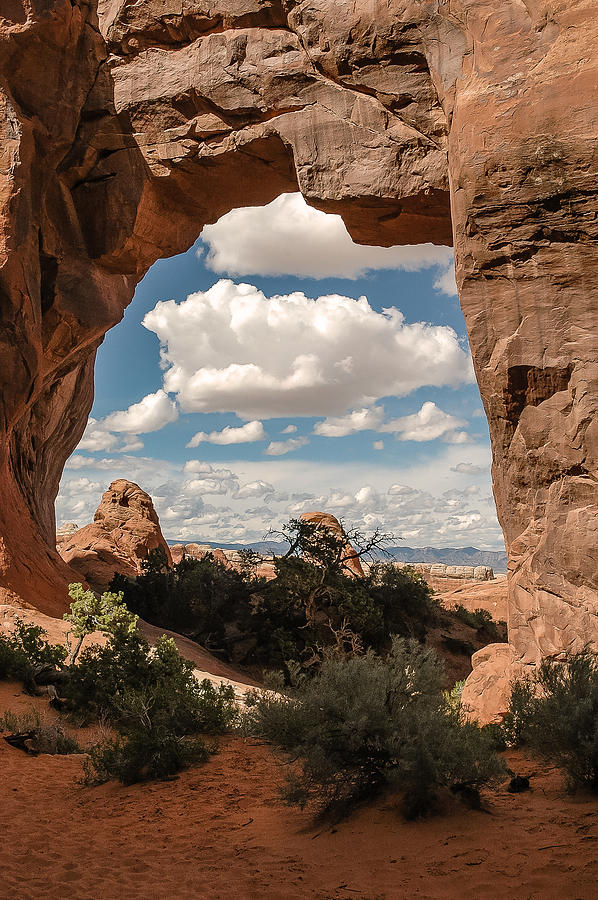 Arches National Park Photograph - Window by Carl Nielsen
