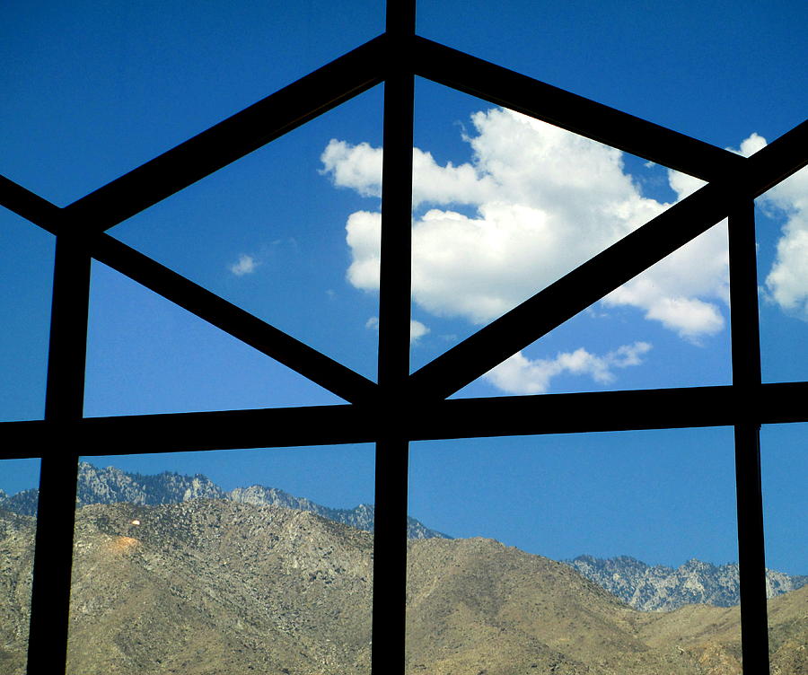 Window Clouds Mountain Photograph by Randall Weidner