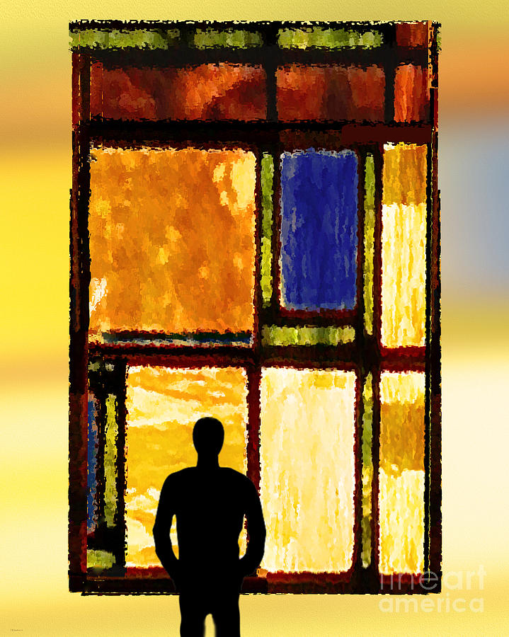 Window Digital Art by Deborah Smith Window Digital Art by Deborah Smith