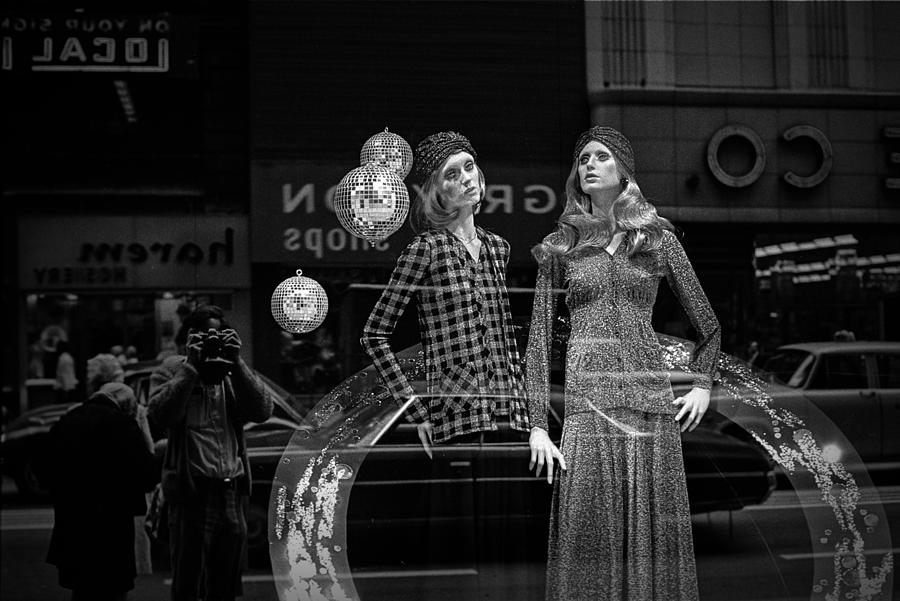 Window Display in Chicago 1973 Photograph by Randall Nyhof
