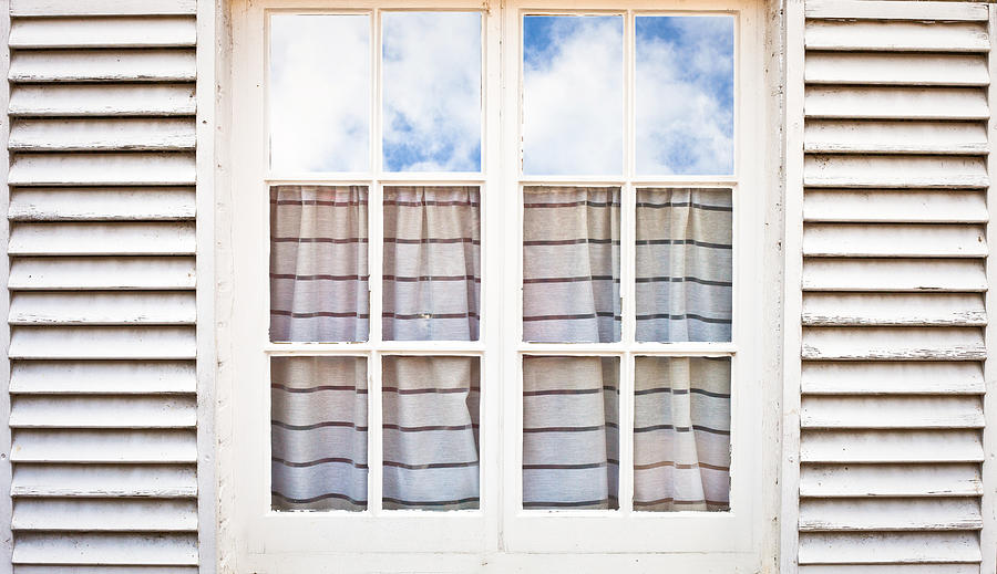 Spring Photograph - Window frame by Tom Gowanlock