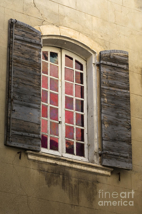 Window, France Photograph by John Shaw Window, France Photograph by John Shaw