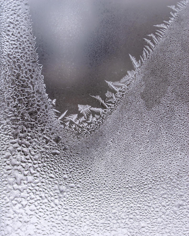 Window Frost Art #7 Photograph by Rick Shea