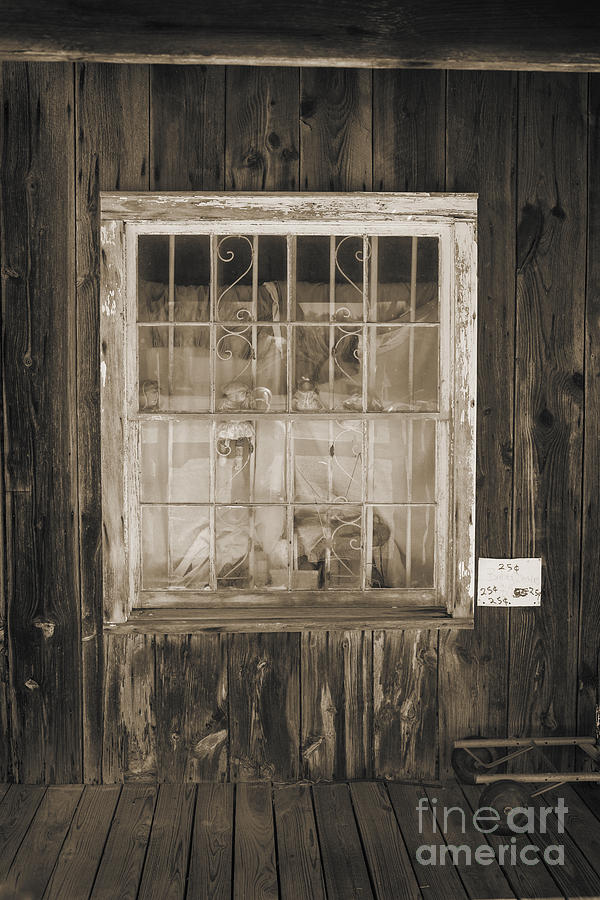 Window in Old House with Dolls 3002.01 Photograph by M K Miller