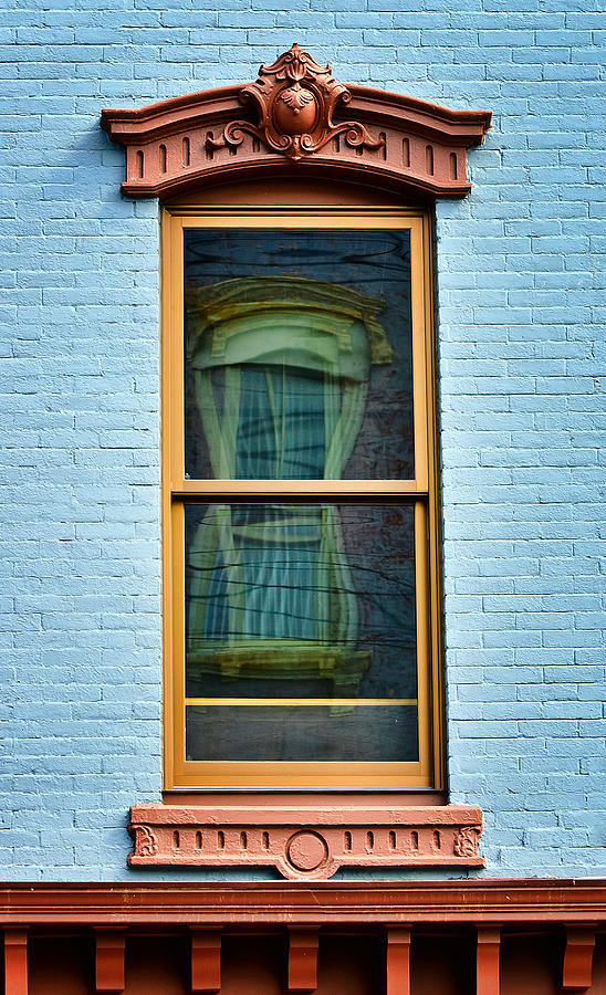 Window In Window In Red Bank Photograph by Gary Slawsky